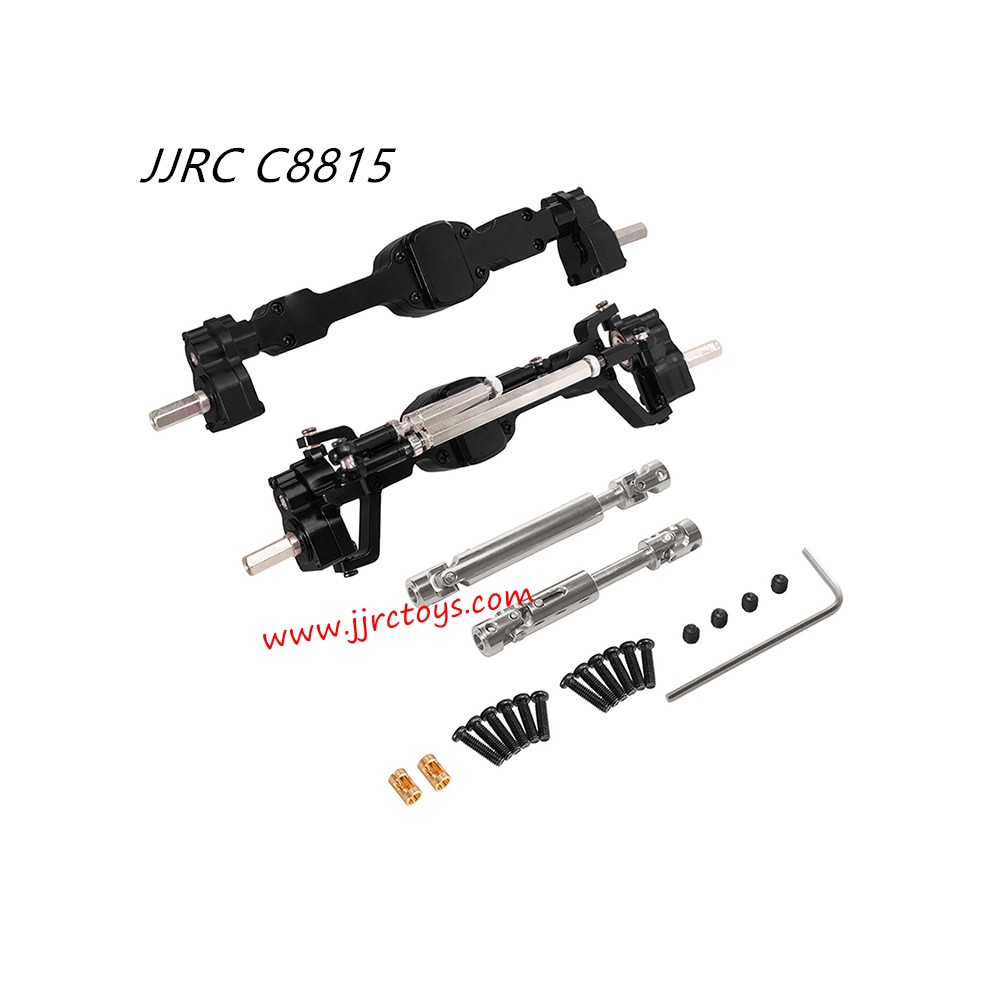 JJRC C8815 RC CAR Upgrade Parts All-Metal Portal Axles Metal Drive Shaft black