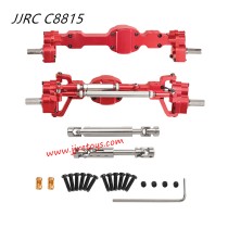 JJRC C8815 RC CAR Upgrade Parts All-Metal Portal Axles Metal Drive Shaft RED 2