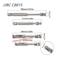 JJRC C8815 RC CAR Upgrade Parts All-Metal Portal Axles Metal Drive Shaft size