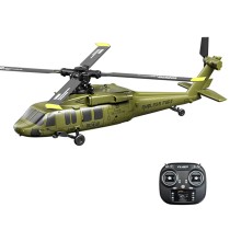 JJRC U9901 4WD Brushless 6-Axis Gyro RC Helicopter RTF GREEN