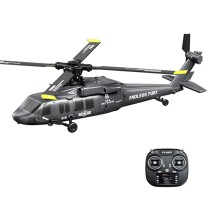 JJRC U9901 4WD Brushless 6-Axis Gyro RC Helicopter RTF GRAY