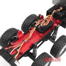 JJRC C8823 Upgrade Parts Metal Tail Beam Rear Compartment installed 2