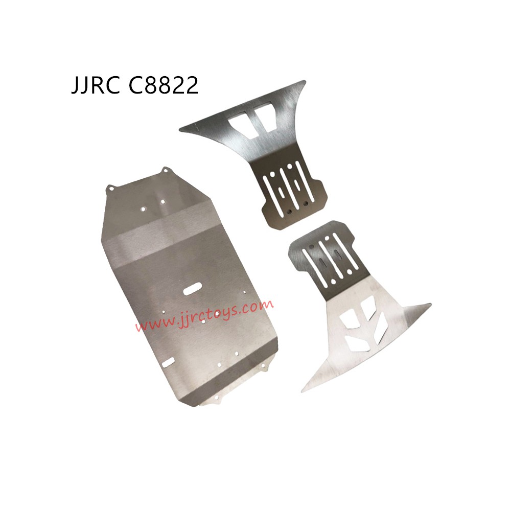 JJRC C8822 Parts Metal Chassis Armor and F/R Armor