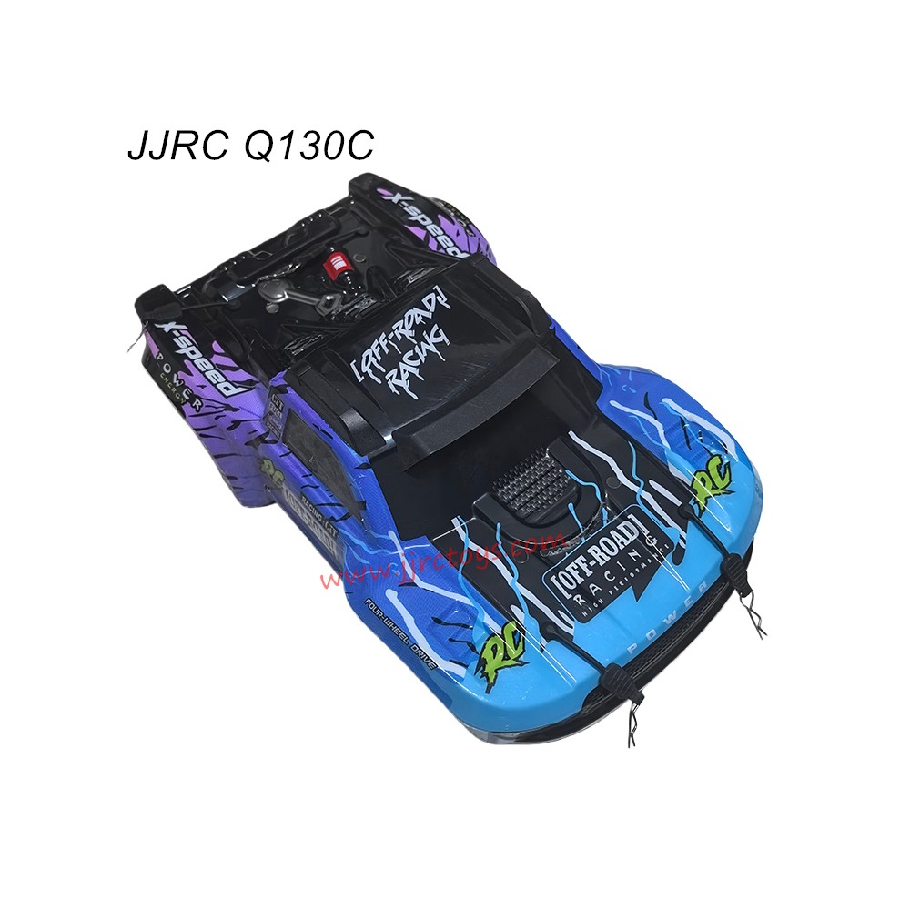 JJRC Q130C Parts PVC Body Shell with Latches and Roof Light