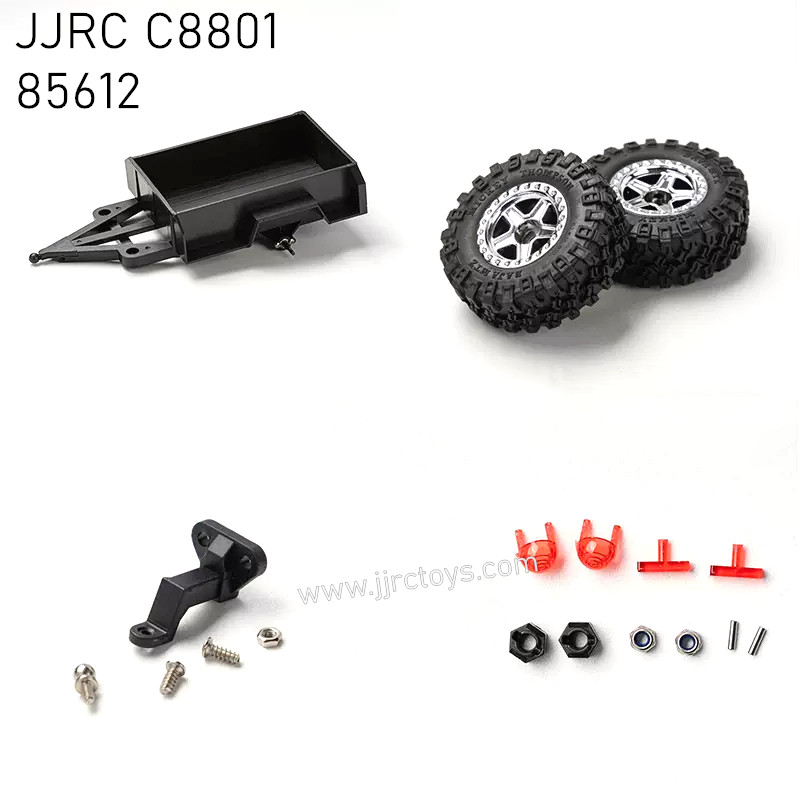 JJRC C8801 Parts Small Trailer,Tire and Trim Accessories 85612