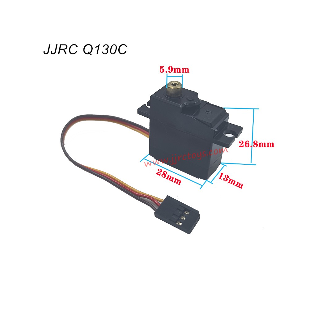 JJRC Q130C RC Car Parts Upgraded Metal Gear Servo without servo arm