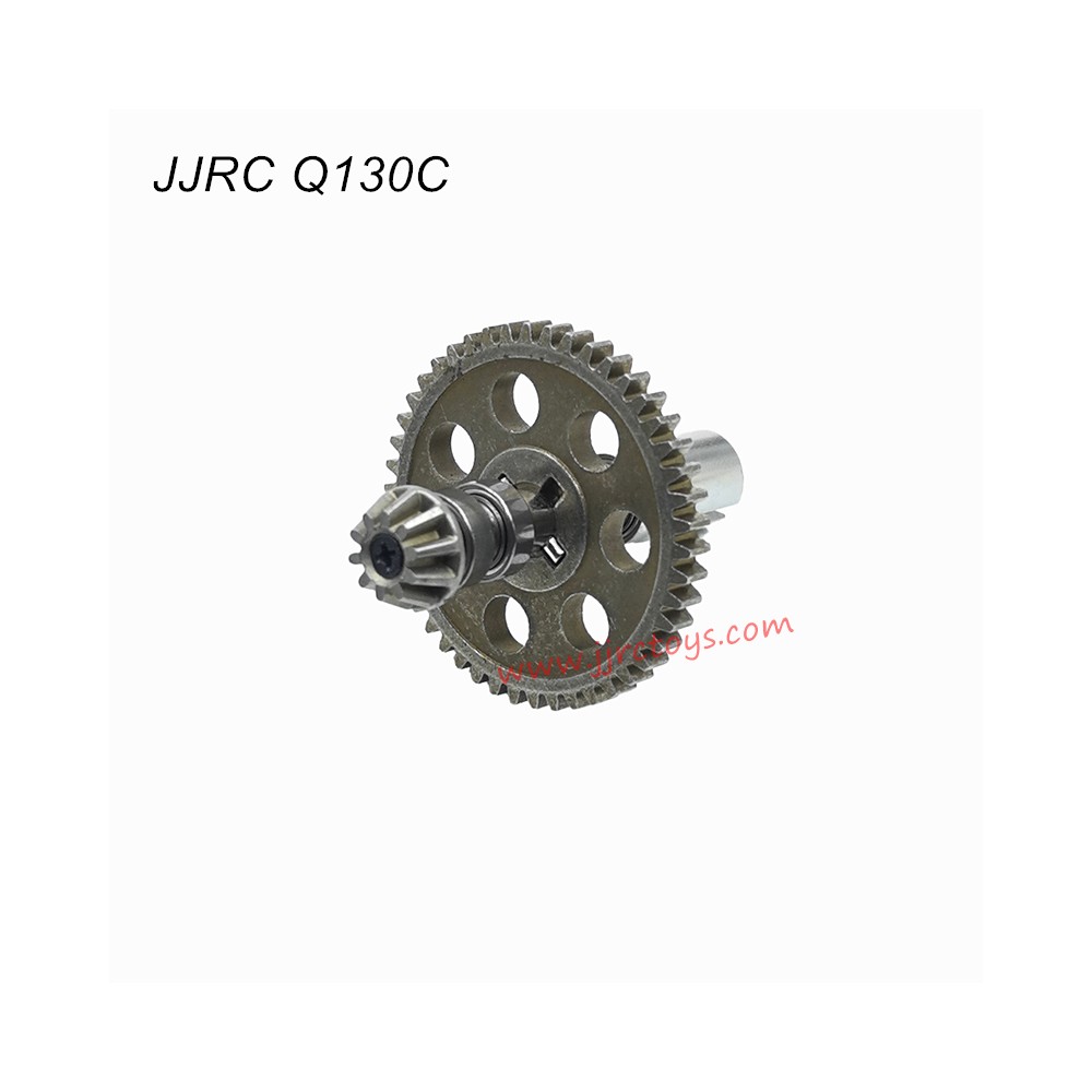 JJRC Q130C Parts Full Metal Rear Main Gear Assembly top