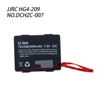 JJRC HG4-209 4x4 Runner Parts 7.4V 600mAh Battery DCHZC-007