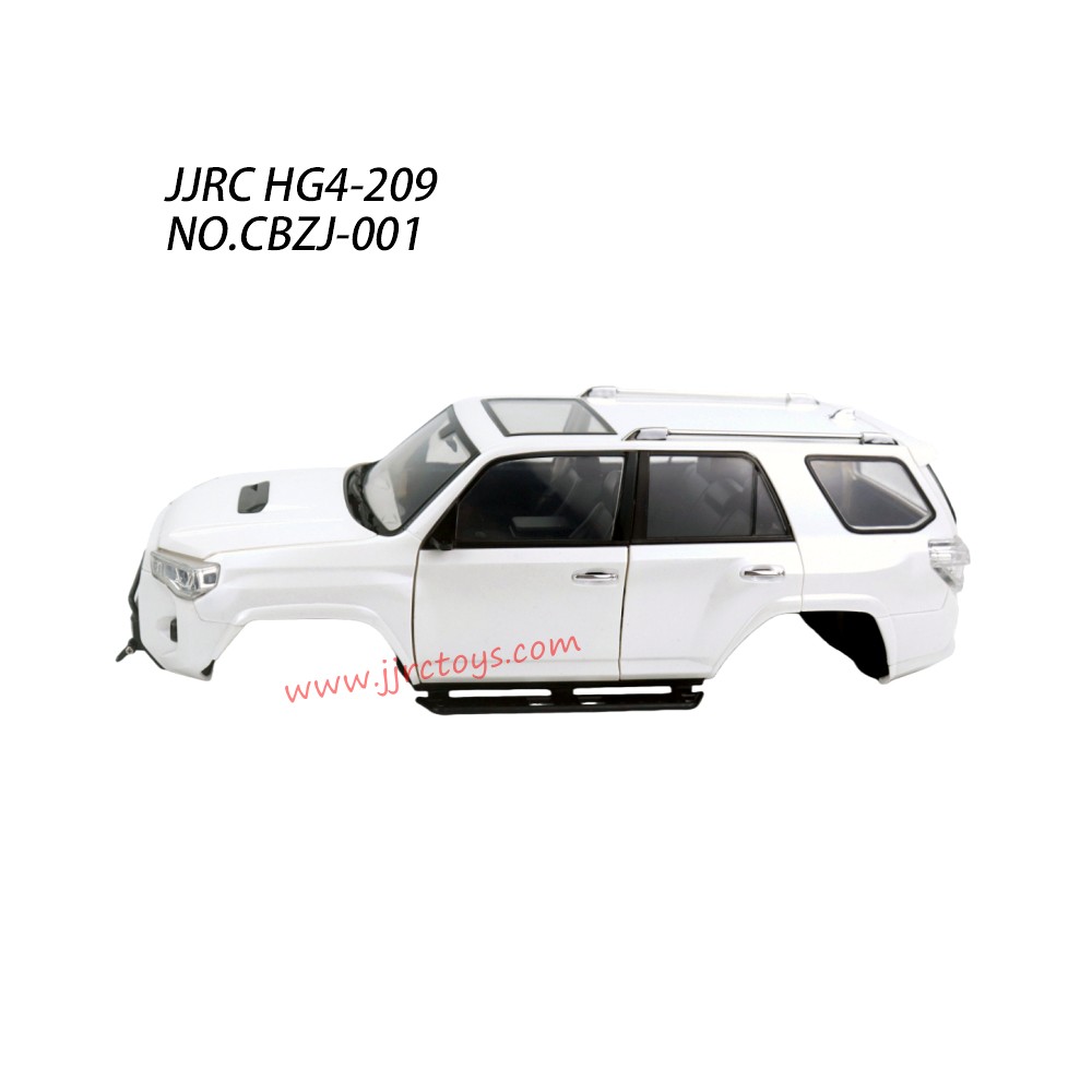 JJRC HG4-209 4x4 Runner Parts Body Shell CBZJ-001 white