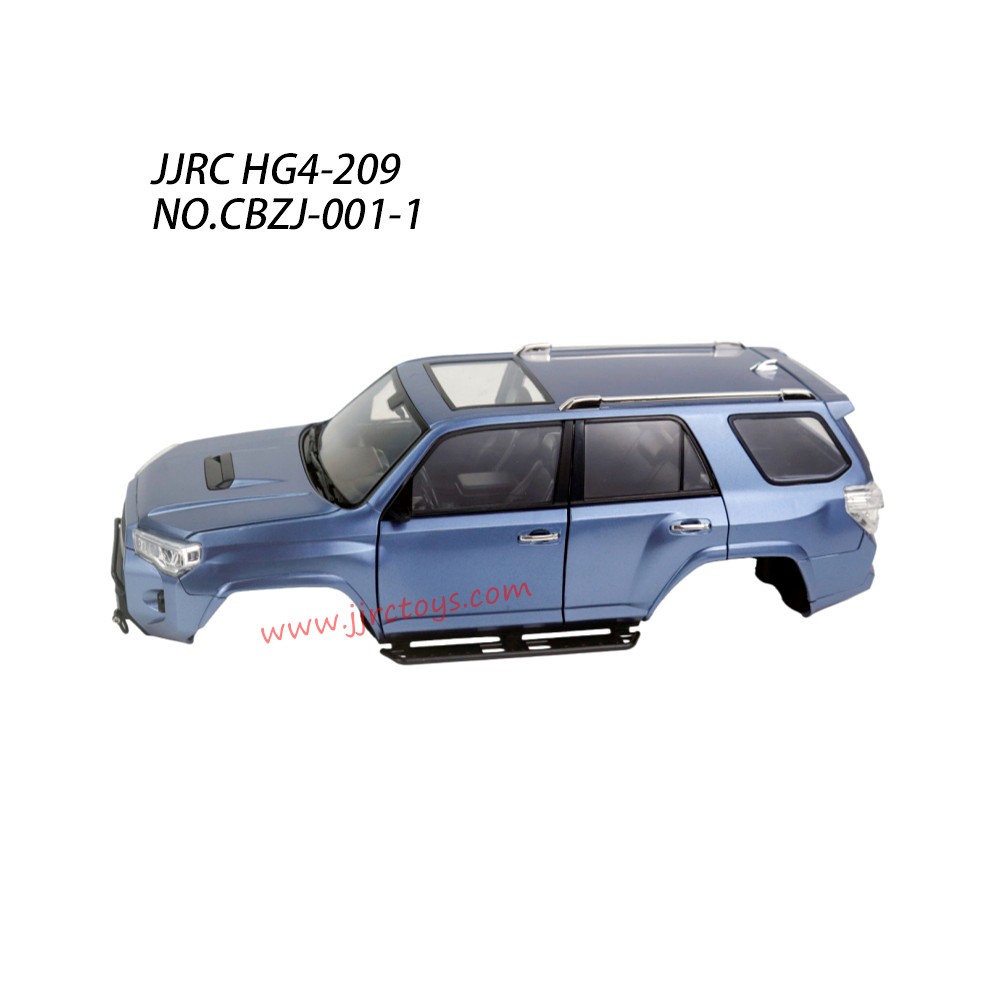 JJRC HG4-209 4x4 Runner Parts Body Shell CBZJ-001 blue
