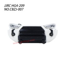JJRC HG4-209 4x4 Runner Parts Front Bumper Assembly CBZJ-007 white