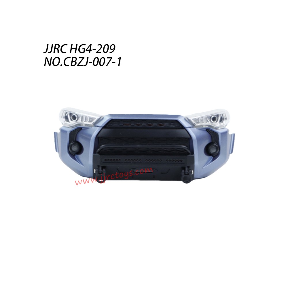 JJRC HG4-209 4x4 Runner Parts Front Bumper Assembly CBZJ-007 blue