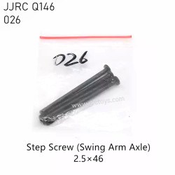 JJRC Q146 RC Crawler Parts Step Screw (Swing Arm Axle) 026