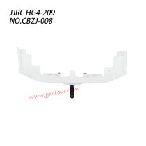 JJRC HG4-209 4x4 Runner Parts Rear Bumper Assembly CBZJ-008 white