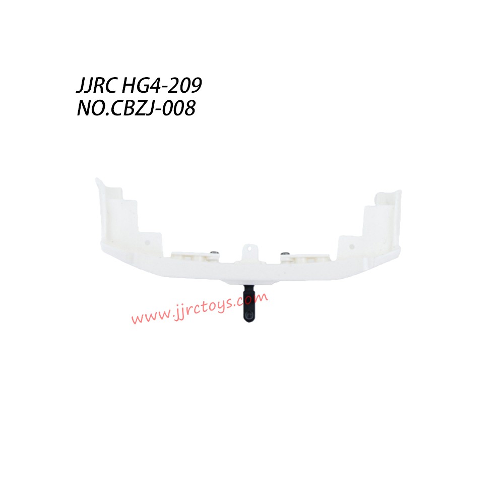 JJRC HG4-209 4x4 Runner Parts Rear Bumper Assembly CBZJ-008 white