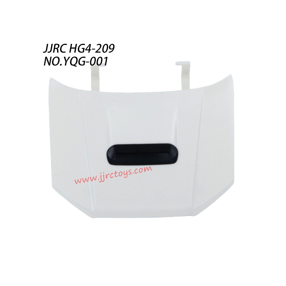 JJRC HG4-209 4x4 Runner Parts Hood Assembly YQG-001 white