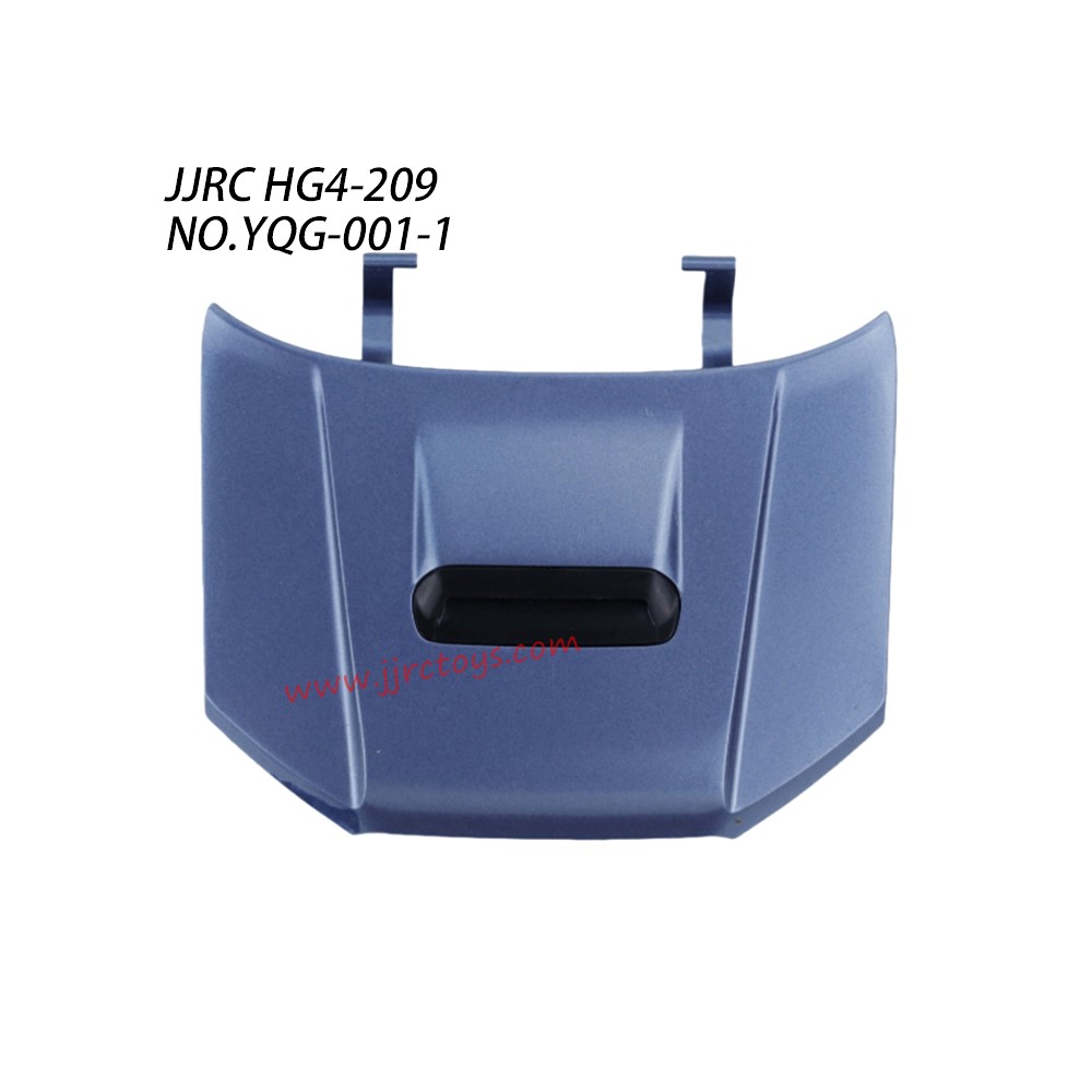 JJRC HG4-209 4x4 Runner Parts Hood Assembly YQG-001 blue