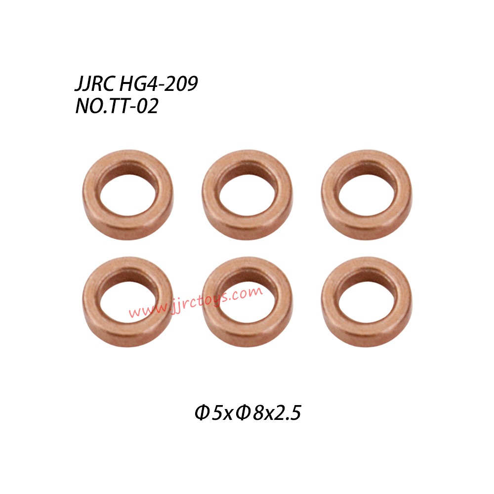 JJRC HG4-209 RC Car Parts Copper Bushing (Φ5xΦ8x2.5) TT-02