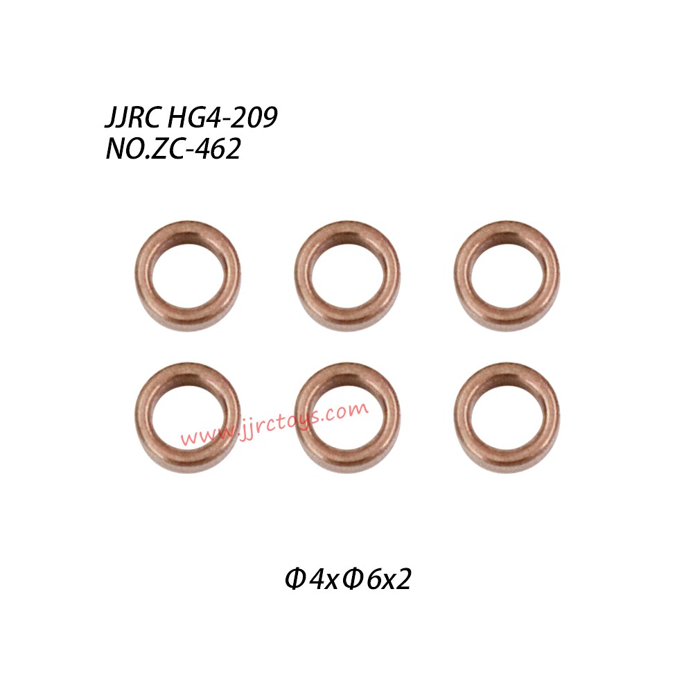 JJRC HG4-209 RC Car Parts Copper Bushing (Φ4xΦ6x2) ZC-462
