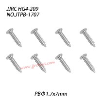 JJRC HG4-209 Parts Cross Pointed Self Tapping Screw (PBΦ1.7x7mm) JTPB-1707