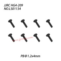 JJRC HG4-209 Parts Cross Self Tapping Screw (PBΦ1.2x4mm) LS01134