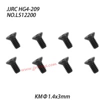 JJRC HG4-209 Parts Cross Countersunk Machine Screw (KMΦ1.4x3mm) LS12200