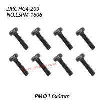 JJRC HG4-209 Parts Cross Machine Screw (PMΦ1.6x6mm) LSPM-1606