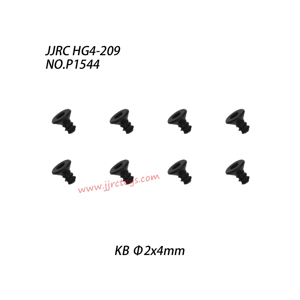 JJRC HG4-209 Parts Hex Socket KB Screw (KB Φ2x4mm) P1544