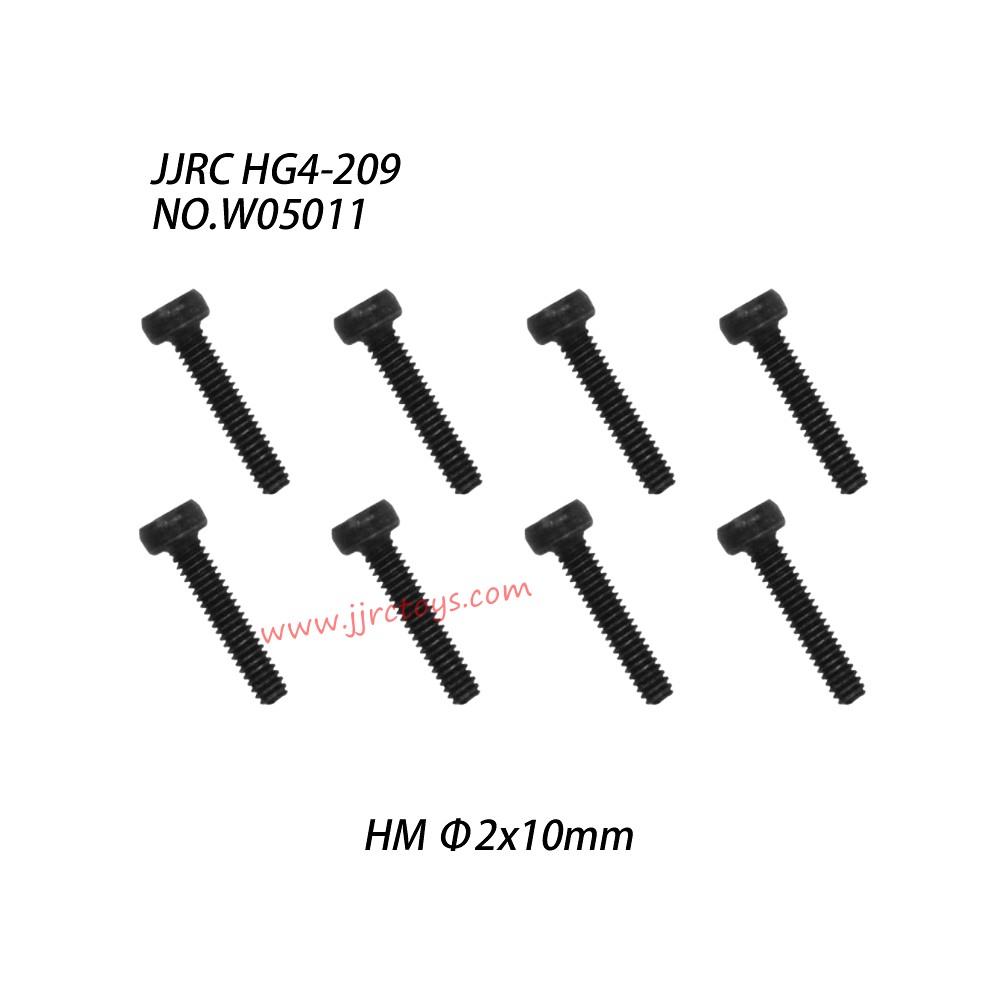 JJRC HG4-209 Parts Hex Socket HM Machine Screw (HM Φ2x10mm) W05011