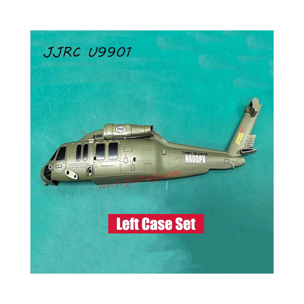 JJRC U9901 RC Helicopter Parts Left Case Set