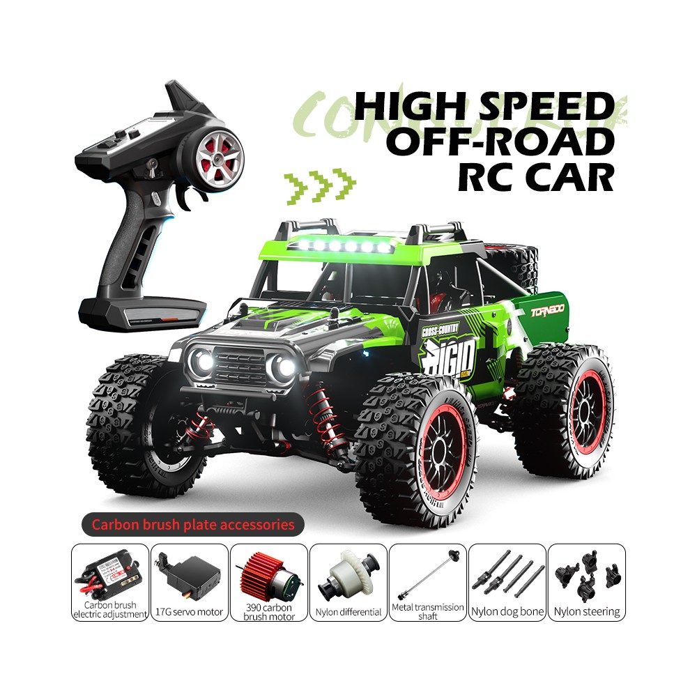 JJRC C8805 1/16 2.4Ghz 4WD Brushed RC Truck green