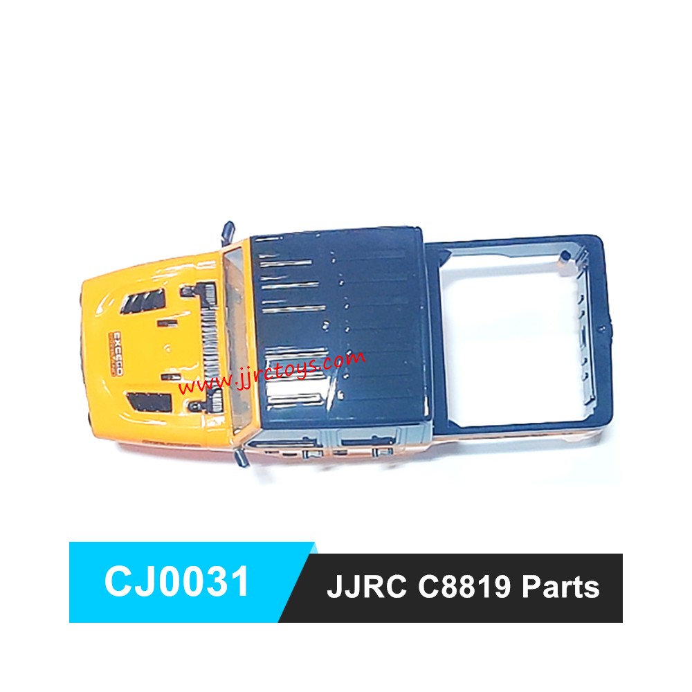 JJRC C8819 RC Car Parts Body Shell yellow