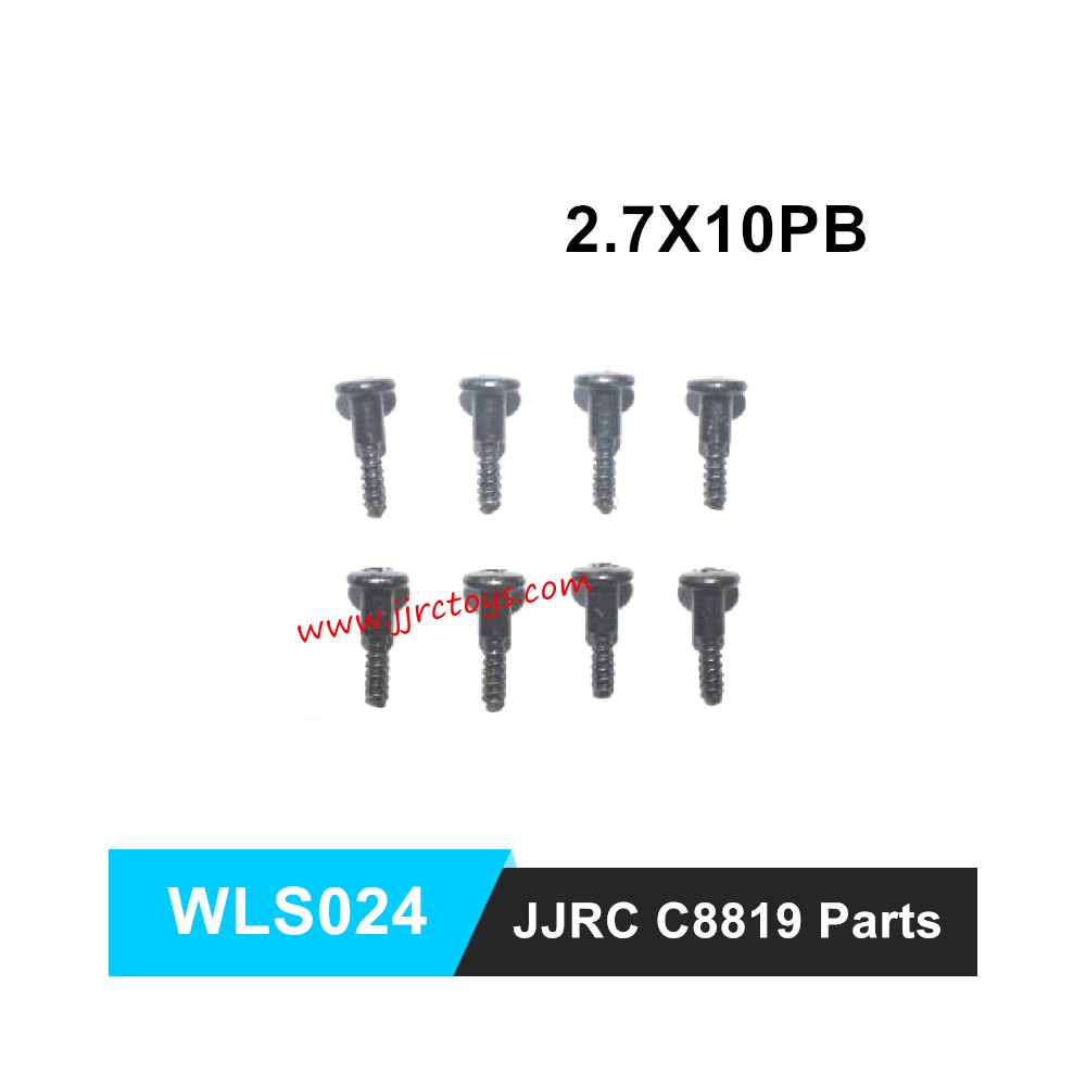 JJRC C8819 Parts Step Screw (2.7x10PB) WLS024