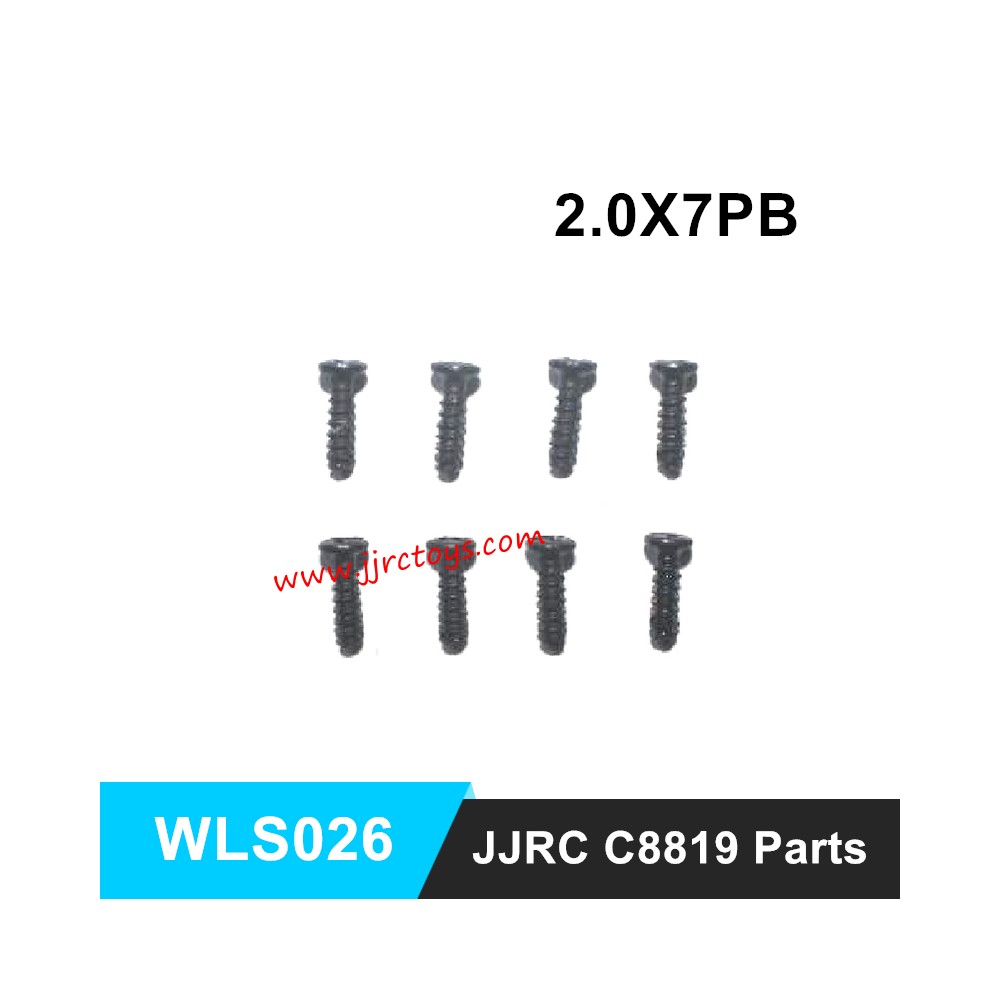 JJRC C8819 Parts Screw (2.0x7PB) WLS026