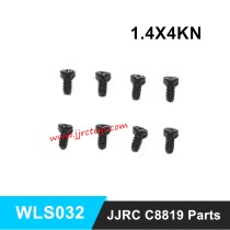 JJRC C8819 Parts Countersunk Head Screw (1.4x4KN) WLS032