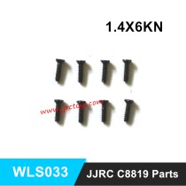 JJRC C8819 Parts Countersunk Head Screw (1.4x6KN) WLS033