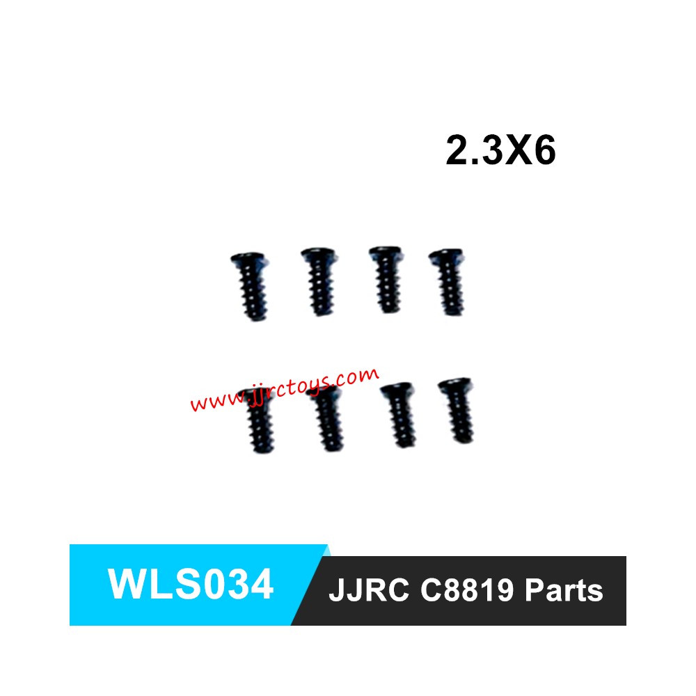 JJRC C8819 Parts Screw (2.3x6) WLS034