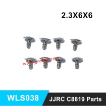 JJRC C8819 RC Car Parts Screw (2.3x6x6) WLS038