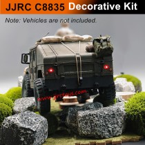 JJRC C8835 RC Car Upgrade Parts Decorative Kit back