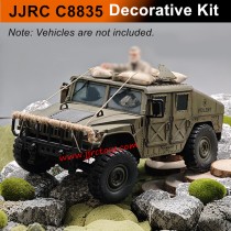 JJRC C8835 RC Car Upgrade Parts Decorative Kit front