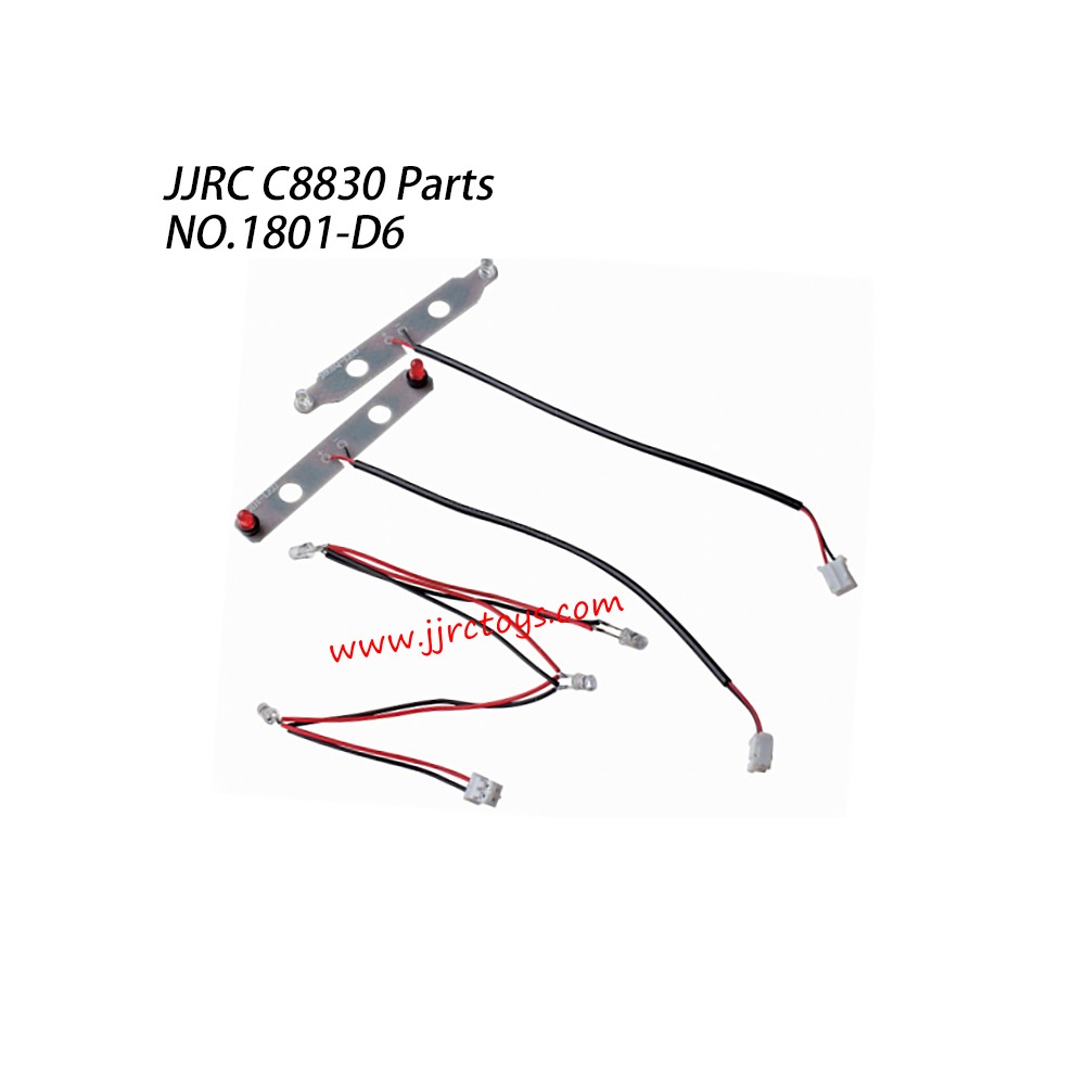 JJRC C8830 Parts Full Vehicle Light Kit 1801-D6
