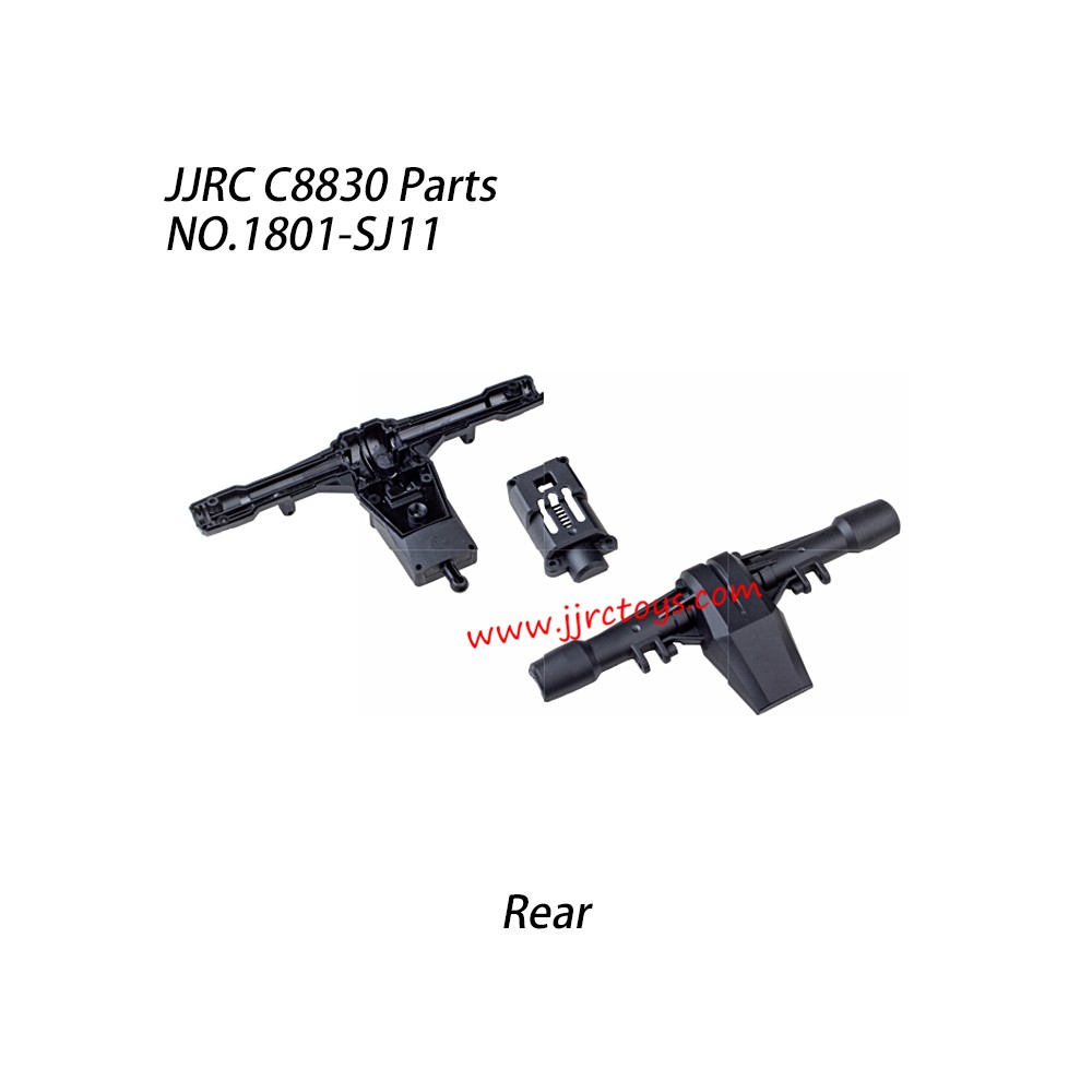 JJRC C8830 RC Car Parts Rear Gearbox Housing 1801-SJ11