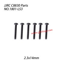 JJRC C8830 RC Car Parts 2.3x14mm Pan Head Screw 1801-LS3