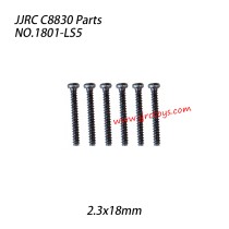 JJRC C8830 RC Car Parts 2.3x18mm Pan Head Screw 1801-LS5