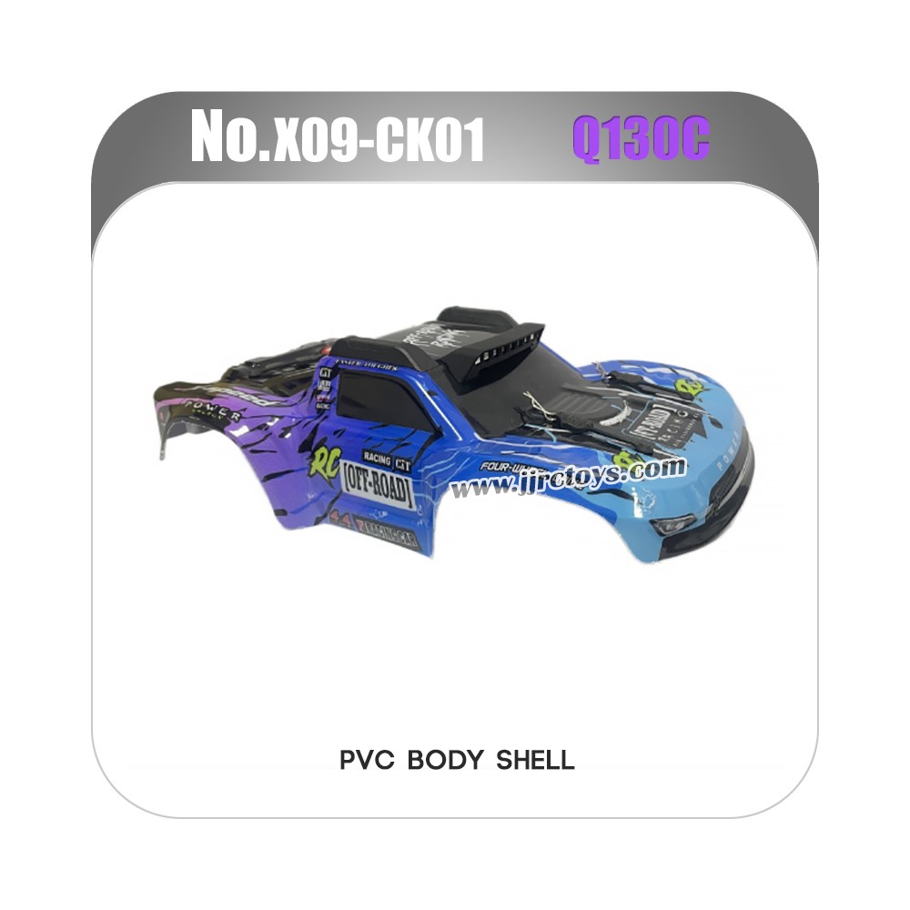 JJRC Q130C Parts PVC Body Shell with Latches and Roof Light