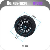 JJRC Q130C RC Car Parts 72mm Short Course Wheels X09-1034
