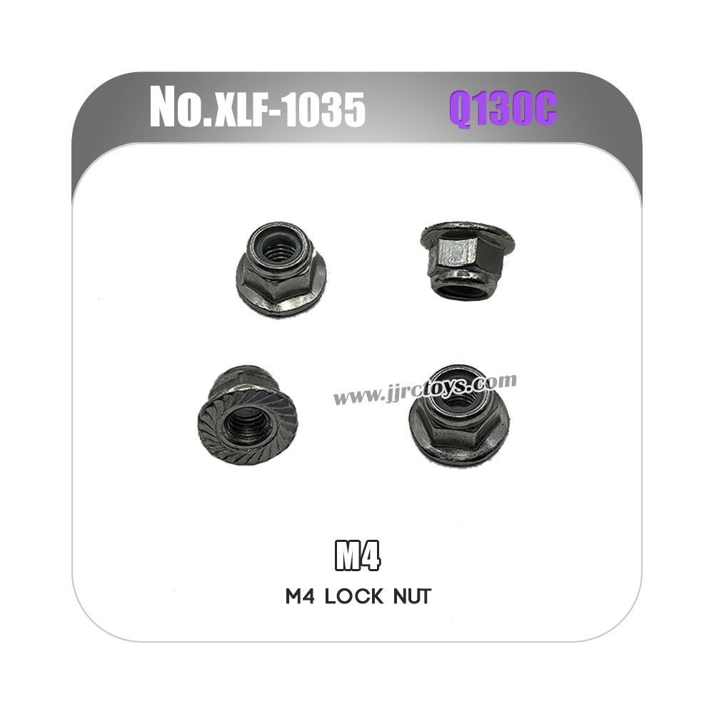 JJRC Q130C RC Car Parts M4 Lock Nuts XLF-1035