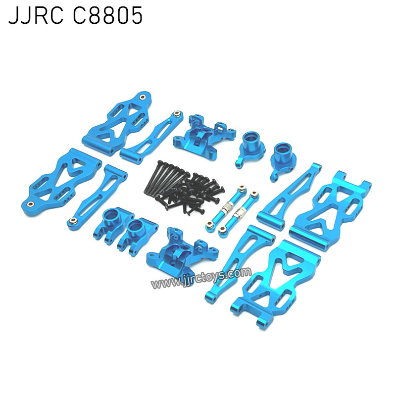 JJRC C8805 RC Car Upgrade Parts Metal Modification Assembly BLUE JJRC C8805 RC Car Upgrade Parts Metal Modification Assembly BLUE