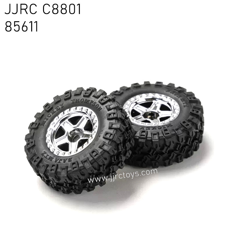 JJRC C8801 RC Truck Parts Plastic Tires 85611 JJRC C8801 RC Truck Parts Plastic Tires 85611