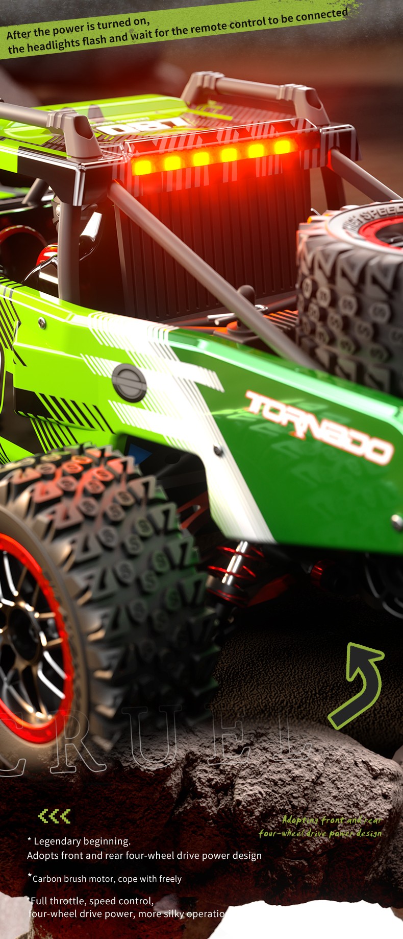 JJRC C8805 BRUSH RC CAR